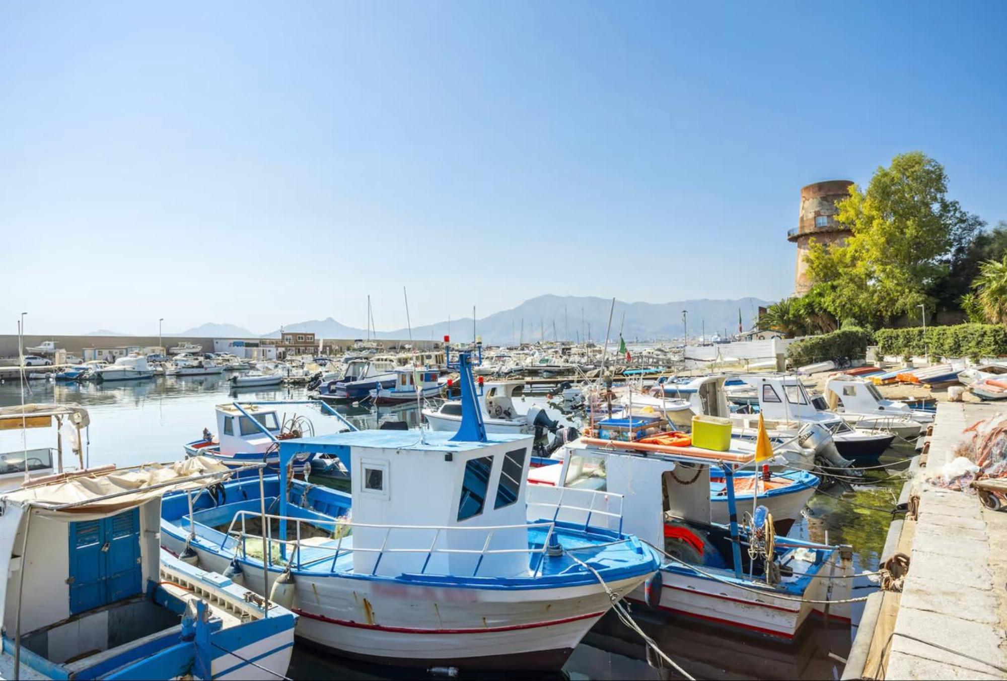 La Barca Sul Mare Apartment Palermo Ngoại thất bức ảnh